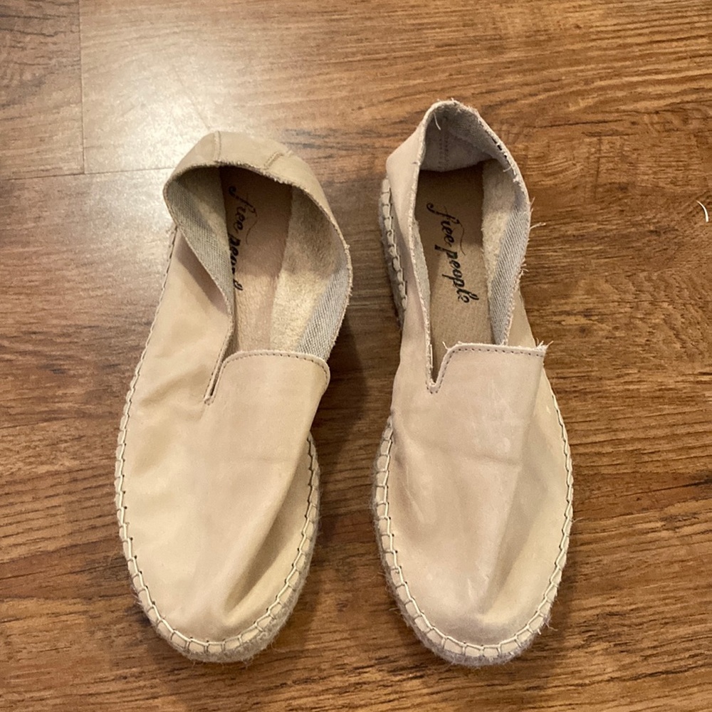 Free people espadrilles 39 camel color